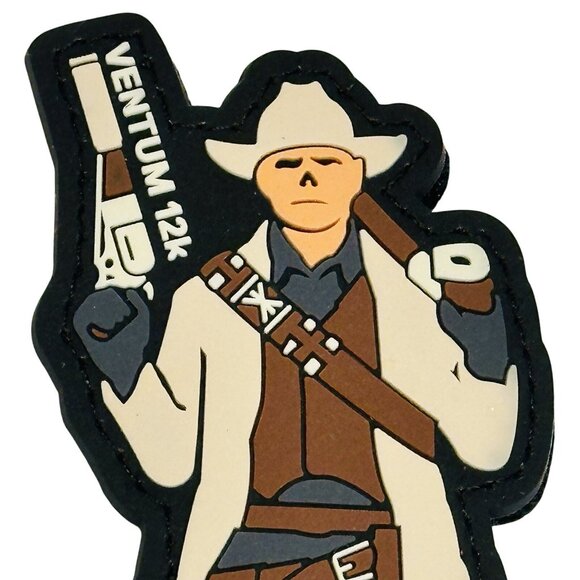 HUXWRX Ventum Fallout Ghoul PVC Tactical Patch Shot Show 2025 - Picture 2 of 4